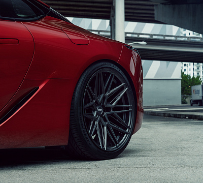 Фото дисков Vossen HF-7 на Lexus LC 500
