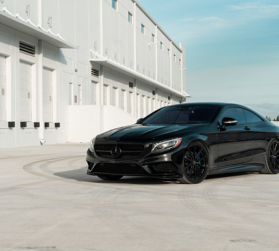 Фото дисков Vossen HF-3 на Mercedes-Benz S-Class (W222, C217)