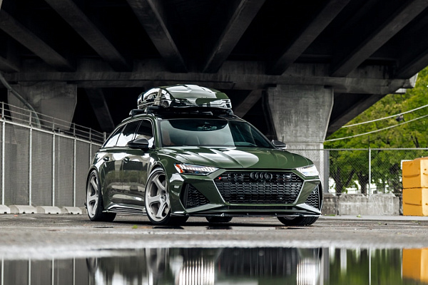 Фото дисков Brixton Forged TR06 Серебро на Audi A/RS 6 (C8)