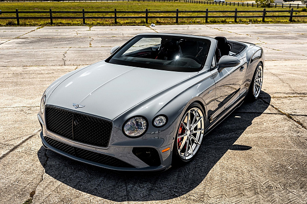 Фото дисков Anrky AN28 Полированный лак на Bentley Continental GT III