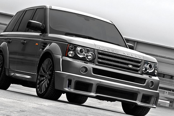 Фото дисков Kahn Kahn RS Сатиновый графит на Land Rover Range Rover Sport I