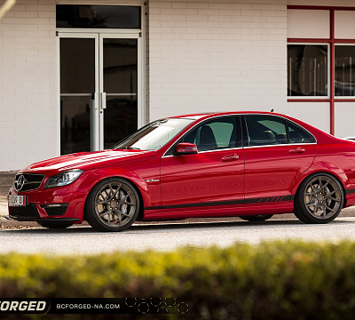 Фото дисков BC Forged RZ05 на Mercedes-Benz C-Class (W204)