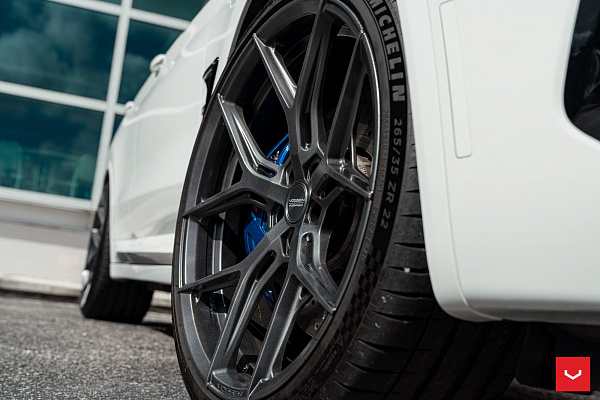 Фото дисков Vossen HF-5 Сатиновый графит на BMW X3/X3 M (G01/F97)