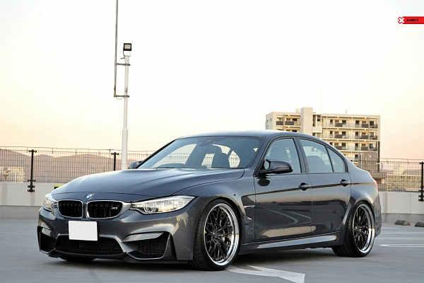 Фото дисков Anrky RS1 Черный сатин на BMW 3/M3 (F3x/F80)