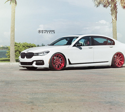 Фото дисков Strasse Wheels SV10T Deep Concave FS на BMW 7 (G11/G12)