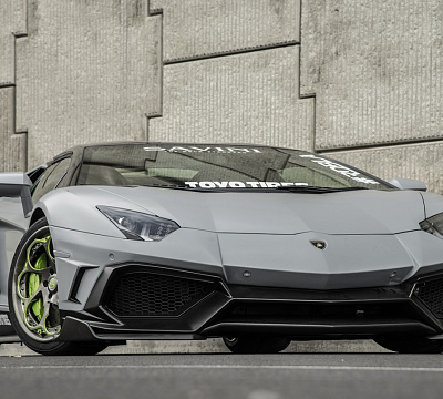 Фото дисков Savini SV69 на Lamborghini Aventador