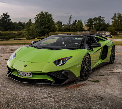 Фото дисков Vossen M-X6 на Lamborghini Aventador