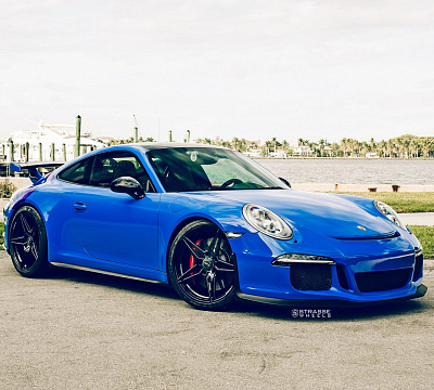 Фото дисков Strasse Wheels SV2 Deep Concave Monoblock на Porsche 911 VII