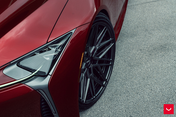 Фото дисков Vossen HF-7 Глянцевый графит на Lexus LC 500
