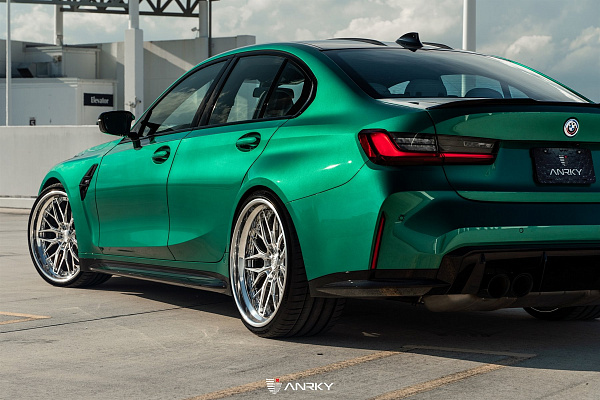 Фото дисков Anrky RS1 Полированный лак на BMW 3/M3 (G2x/G80)