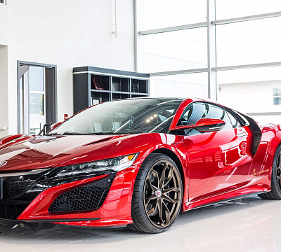 Фото дисков HRE P201 на Acura NSX II