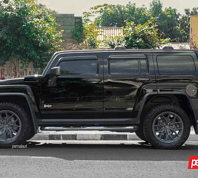 Фото дисков Vossen HF6-4 на Hummer H3