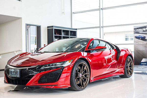Фото дисков HRE P201 Сатиновая бронза на Acura NSX II