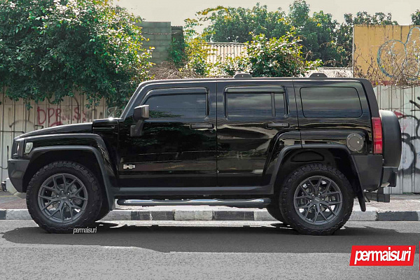 Фото дисков Vossen HF6-4 Сатиновый графит на Hummer H3