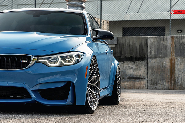 Фото дисков Anrky AN10 Алмазная проточка на BMW 3/M3 (F3x/F80)