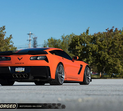 Фото дисков BC Forged HCA383 на Chevrolet Corvette C7