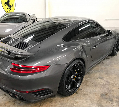 Фото дисков HRE S201 на Porsche 911 VII