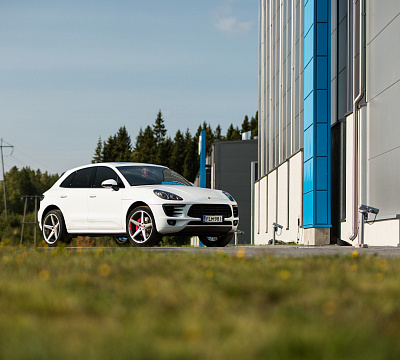 Фото дисков Vossen CG-201 на Porsche Macan I
