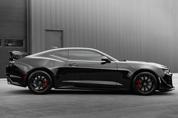 Фото дисков Brixton Forged R11-RS Черный сатин на Chevrolet Camaro VI