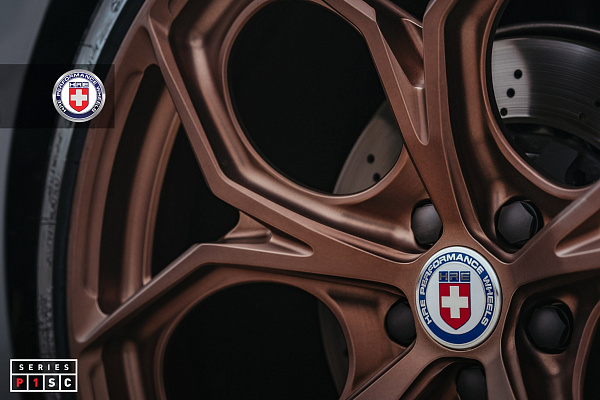 Фото дисков HRE P111SC Глянцевая темная медь на Audi A/S/RS 5 (F5)