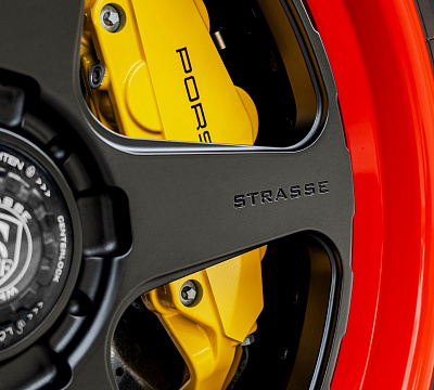 Фото дисков Strasse Wheels S5 Track на Porsche 911 VIII