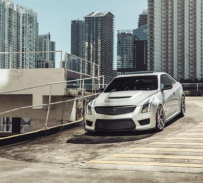Фото дисков Vossen HF-5 на Cadillac ATS