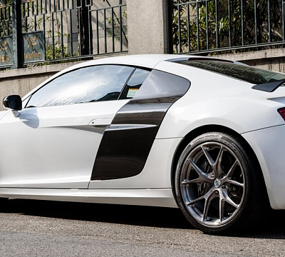 Фото дисков HRE P101 на Audi R8 (Typ 42)