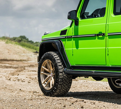 Фото дисков HRE P104 на Mercedes-Benz G-Class II