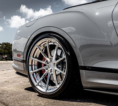 Фото дисков Anrky AN28 на Bentley Continental GT III