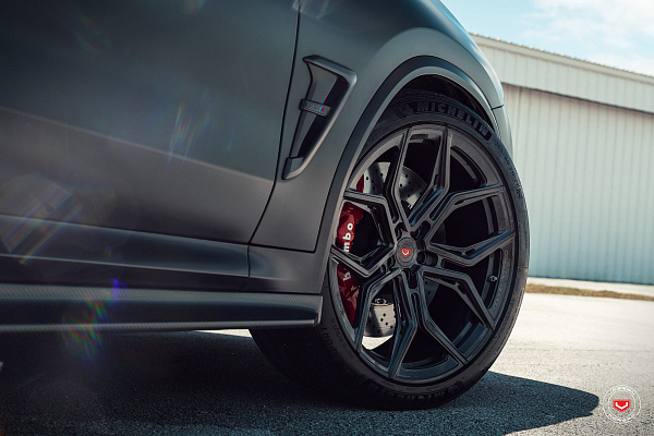Фото дисков Vossen EVO-3R Глянцевый темный лак на BMW X3/X3 M (G01/F97)