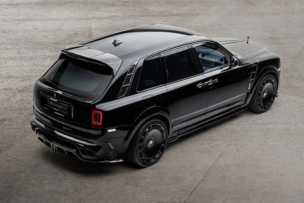 Фото дисков Mansory FD.15 Черный глянец на Rolls-Royce Cullinan