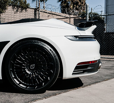 Фото дисков Brixton Forged TR20 AERO1 на Porsche 911 VIII