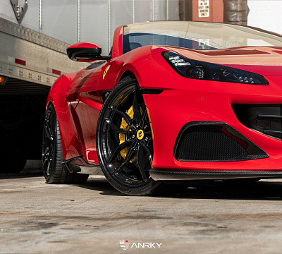Фото дисков Anrky AN11 на Ferrari Portofino