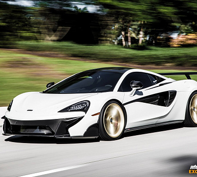 Фото дисков HRE P103 на McLaren 570S