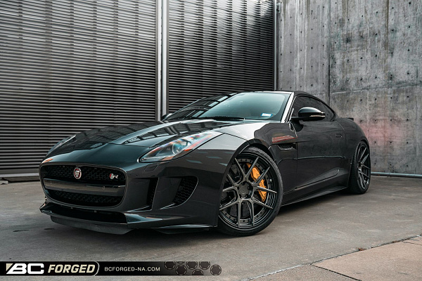 Фото дисков BC Forged HCA381 Глянцевый графит на Jaguar F-Type