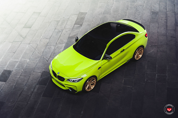 Фото дисков Vossen M-X6 Глянцевая шампань на BMW 2/M2 (F22/F87)