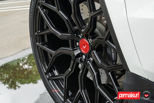 Фото дисков Vossen S17-01 Черный глянец на Mercedes-Benz GLE I
