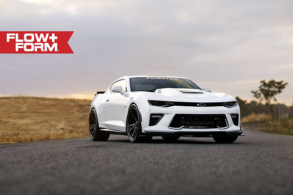 Фото дисков HRE FF04 Черный глянец на Chevrolet Camaro VI