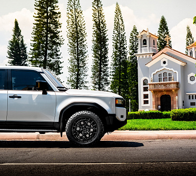 Фото дисков Vossen HFX-1 (6-Lug) на Toyota Land Cruiser Prado 250