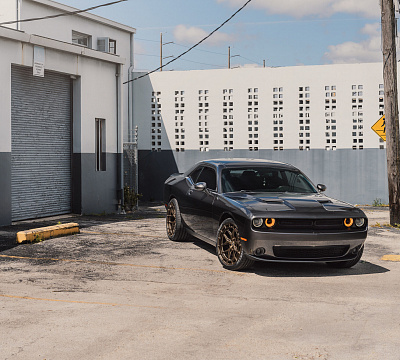 Фото дисков Vossen HFX-1 (5-Lug) на Dodge Challenger III