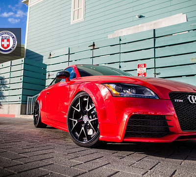 Фото дисков HRE S101 на Audi TT (8J)