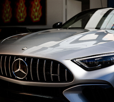 Фото дисков Brixton Forged RS01 на Mercedes-Benz SL (R232)