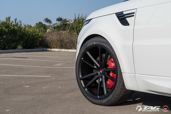 Фото дисков Vossen CG-203 Черный сатин на Land Rover Range Rover Sport II