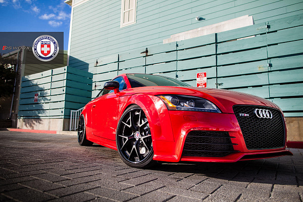 Фото дисков HRE S101 Черный сатин на Audi TT (8J)