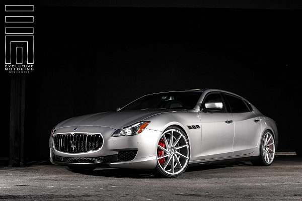 Фото дисков Vossen CVT Серебро на Maserati Quattroporte VI
