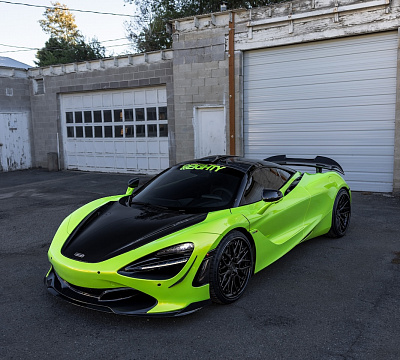 Фото дисков Strasse Wheels SV10M Deep Concave FS на McLaren 720S
