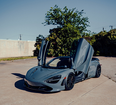 Фото дисков Strasse Wheels SV10M Deep Concave FS на McLaren 720S