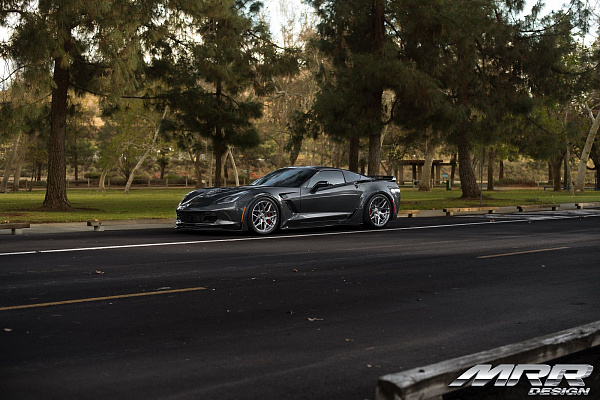 Фото дисков MRR FS01 Глянцевый тонированный лак на Chevrolet Corvette C7