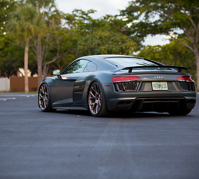 Фото дисков Vossen CG-204 на Audi R8 (4S)