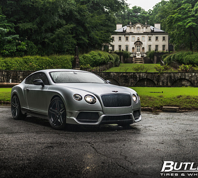 Фото дисков Vossen HF-1 на Bentley Continental GT II